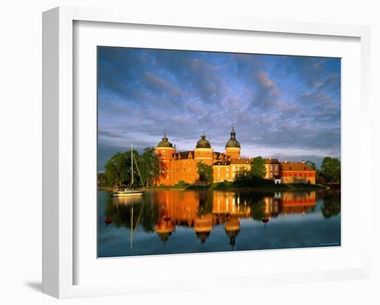 Gripsholm Castle, Mariefred, Sormland, Sweden-Steve Vidler-Framed Photographic Print