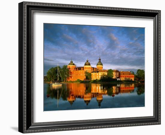 Gripsholm Castle, Mariefred, Sormland, Sweden-Steve Vidler-Framed Photographic Print