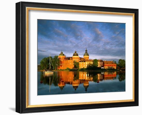 Gripsholm Castle, Mariefred, Sormland, Sweden-Steve Vidler-Framed Photographic Print