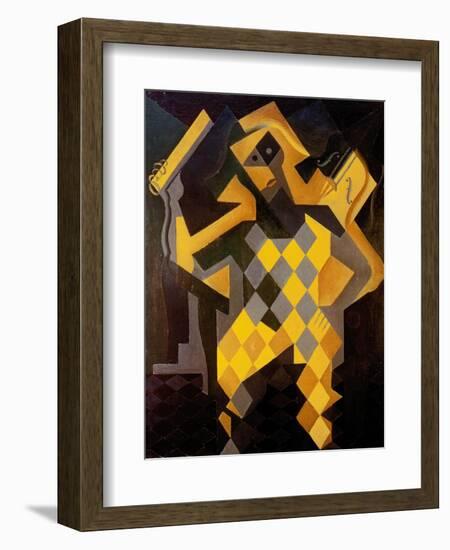 Gris: Harlequin-Juan Gris-Framed Giclee Print