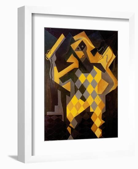 Gris: Harlequin-Juan Gris-Framed Giclee Print