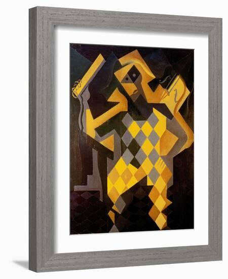 Gris: Harlequin-Juan Gris-Framed Giclee Print