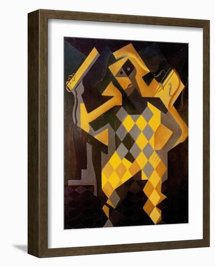 Gris: Harlequin-Juan Gris-Framed Giclee Print