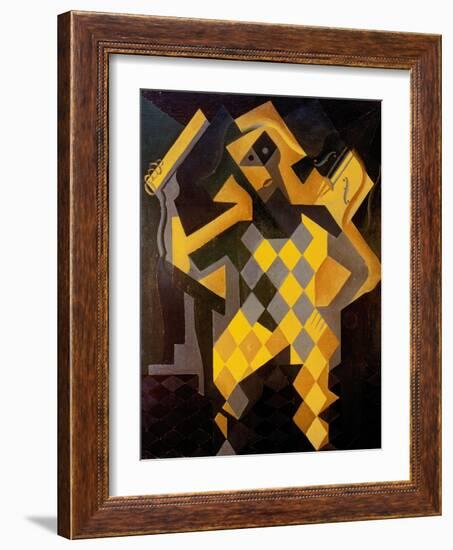 Gris: Harlequin-Juan Gris-Framed Giclee Print