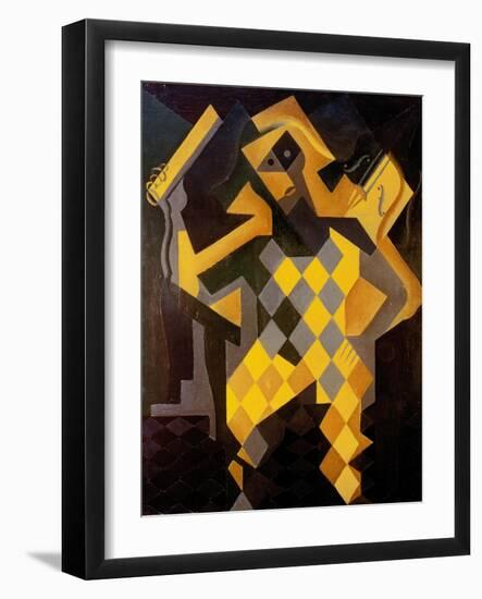 Gris: Harlequin-Juan Gris-Framed Giclee Print