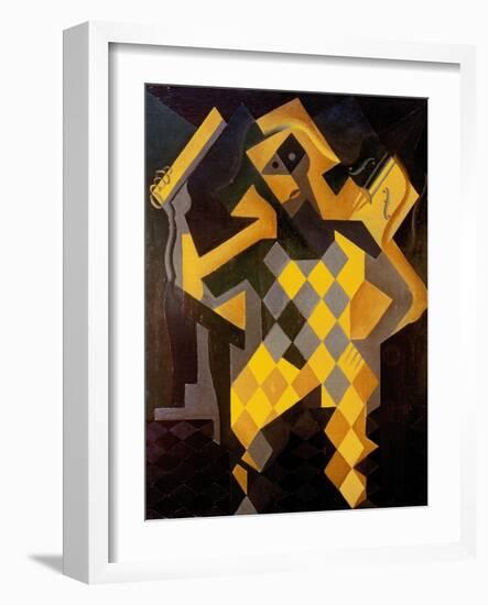 Gris: Harlequin-Juan Gris-Framed Giclee Print