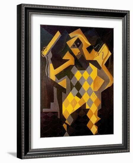 Gris: Harlequin-Juan Gris-Framed Giclee Print