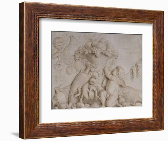 Grisaille en trompe-l'oeil imitant un bas-relief (d'une série de six), dessus de porte-Piat Joseph Sauvage-Framed Giclee Print