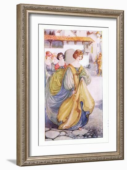 Griselda Was Entirely Reclothed-Anne Anderson-Framed Giclee Print