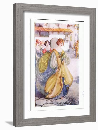 Griselda Was Entirely Reclothed-Anne Anderson-Framed Giclee Print