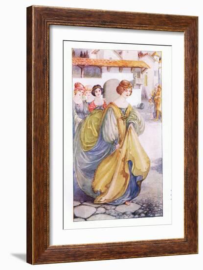 Griselda Was Entirely Reclothed-Anne Anderson-Framed Giclee Print