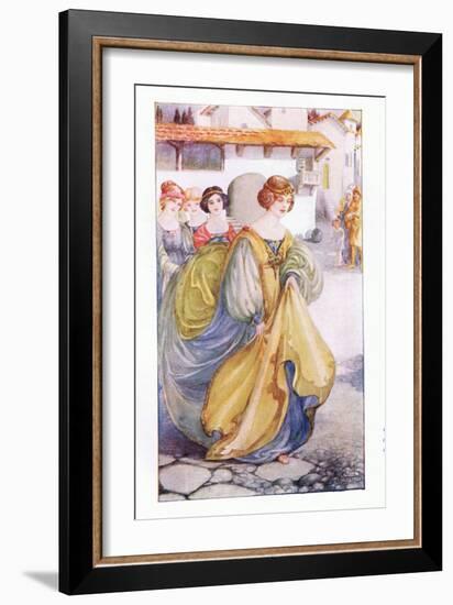 Griselda Was Entirely Reclothed-Anne Anderson-Framed Giclee Print