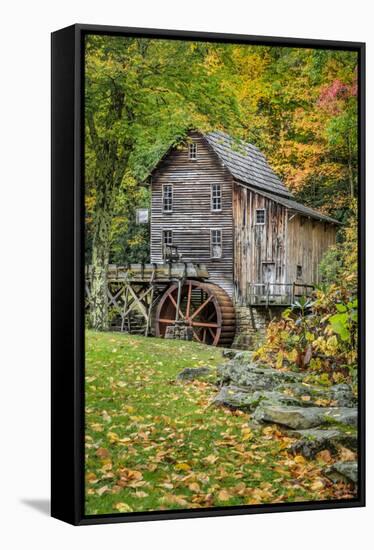 Grist Mill-Vert With Fg 1-Galloimages Online-Framed Stretched Canvas