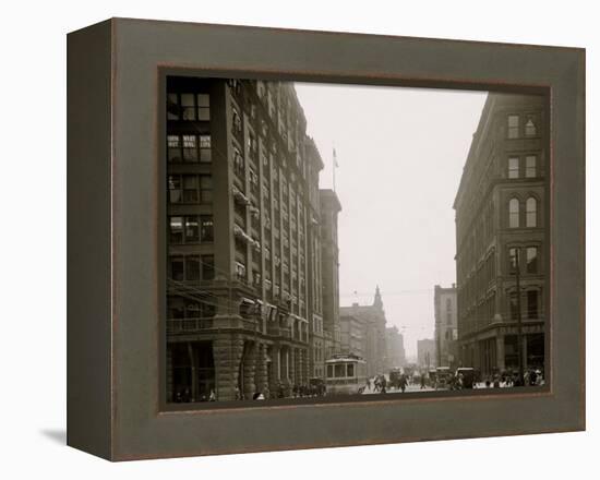 Griswold St., Detroit, Mich.-null-Framed Stretched Canvas