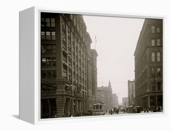 Griswold St., Detroit, Mich.-null-Framed Stretched Canvas