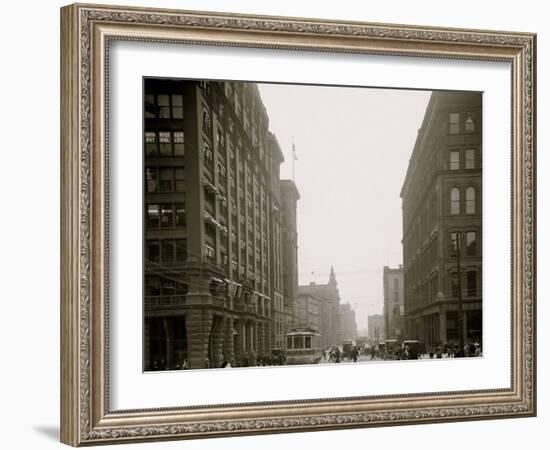 Griswold St., Detroit, Mich.-null-Framed Photo