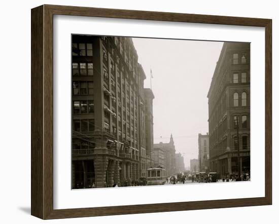 Griswold St., Detroit, Mich.-null-Framed Photo