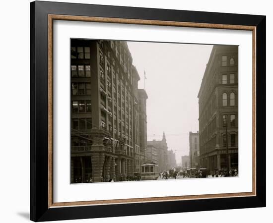 Griswold St., Detroit, Mich.-null-Framed Photo