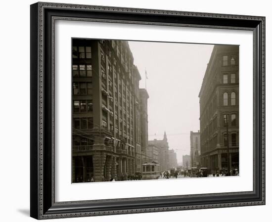 Griswold St., Detroit, Mich.-null-Framed Photo