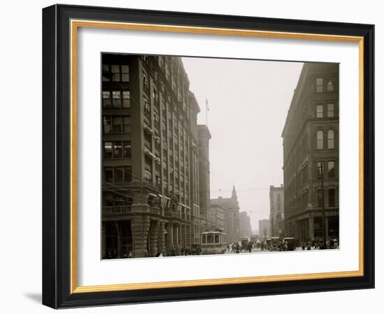 Griswold St., Detroit, Mich.-null-Framed Photo
