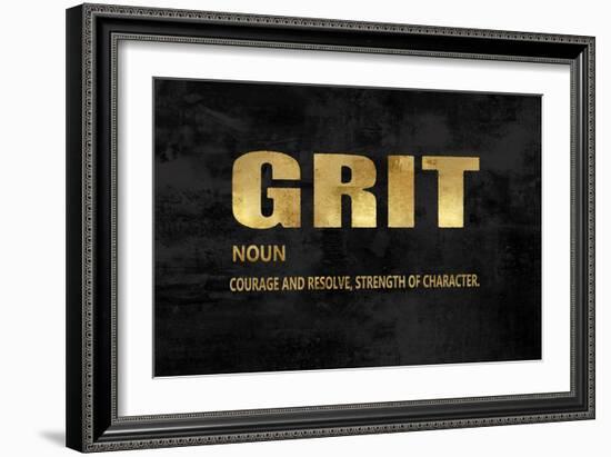 Grit in Gold-Jamie MacDowell-Framed Art Print