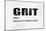 Grit-Jamie MacDowell-Mounted Art Print