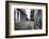 Gritty Black And White Image Of An Old Street In Havana-Kamira-Framed Photographic Print