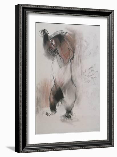 Grizzly, 1995-Mark Adlington-Framed Giclee Print