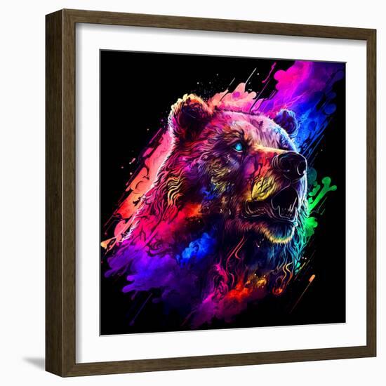 Grizzly 2-null-Framed Art Print