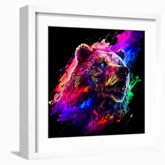 Grizzly 2-null-Framed Art Print