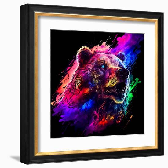 Grizzly 2-null-Framed Art Print