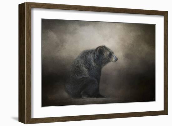 Grizzly at Rest-Jai Johnson-Framed Giclee Print