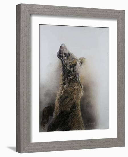 Grizzly bear 3, 2009-Odile Kidd-Framed Giclee Print