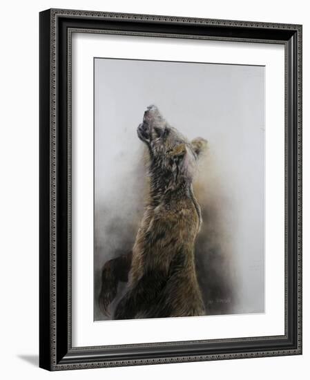 Grizzly bear 3, 2009-Odile Kidd-Framed Giclee Print