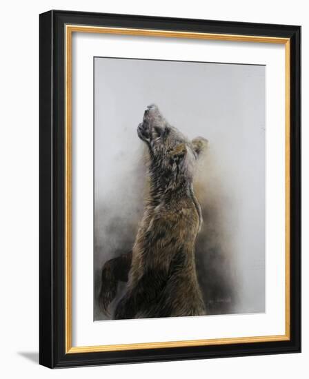 Grizzly bear 3, 2009-Odile Kidd-Framed Giclee Print