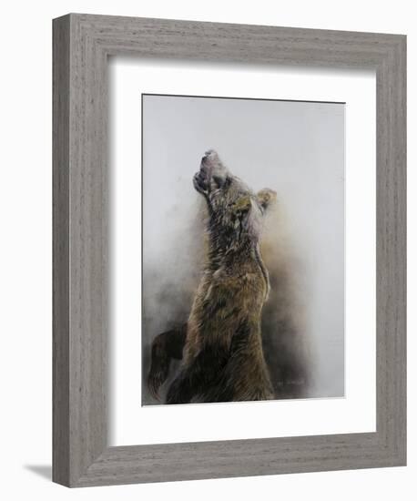 Grizzly bear 3, 2009-Odile Kidd-Framed Giclee Print