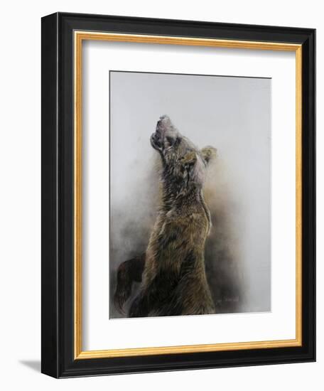 Grizzly bear 3, 2009-Odile Kidd-Framed Giclee Print