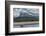 Grizzly bear in landscape with mountain, Lake Clark National Park and Preserve, Alaska-Adam Jones-Framed Photographic Print