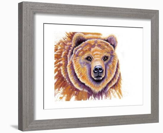 Grizzly Bear-Michelle Faber-Framed Giclee Print