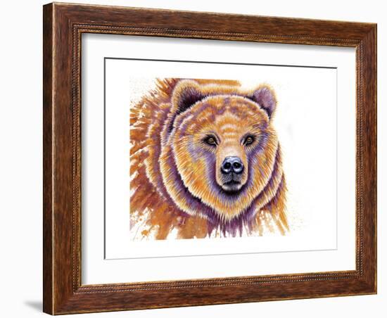 Grizzly Bear-Michelle Faber-Framed Giclee Print