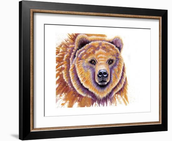 Grizzly Bear-Michelle Faber-Framed Giclee Print