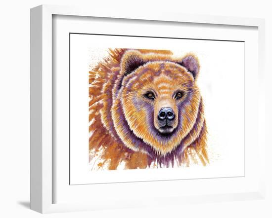 Grizzly Bear-Michelle Faber-Framed Giclee Print