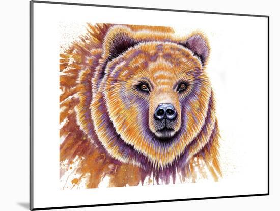 Grizzly Bear-Michelle Faber-Mounted Giclee Print