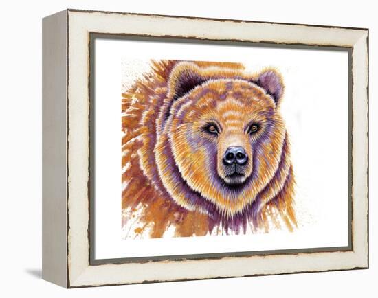 Grizzly Bear-Michelle Faber-Framed Premier Image Canvas