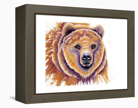 Grizzly Bear-Michelle Faber-Framed Premier Image Canvas