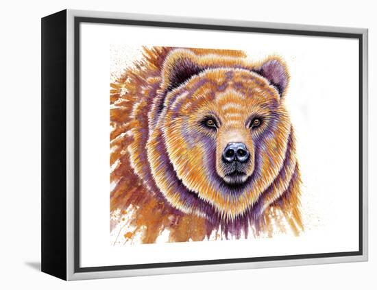 Grizzly Bear-Michelle Faber-Framed Premier Image Canvas