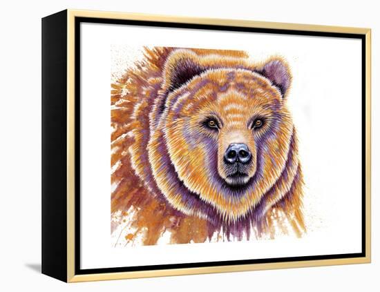 Grizzly Bear-Michelle Faber-Framed Premier Image Canvas