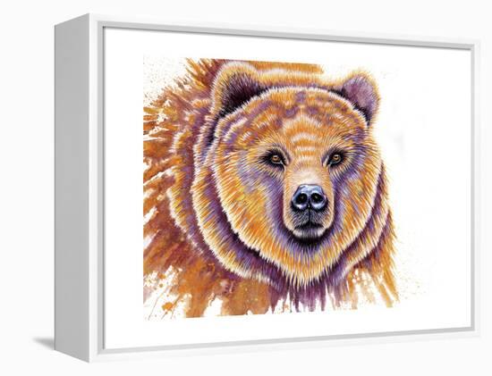 Grizzly Bear-Michelle Faber-Framed Premier Image Canvas