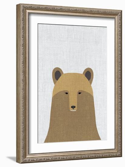 Grizzly Bear-Annie Bailey Art-Framed Art Print