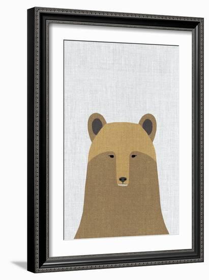 Grizzly Bear-Annie Bailey Art-Framed Art Print